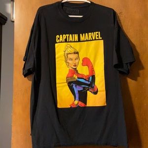 Captain Marvel comic t-shirt